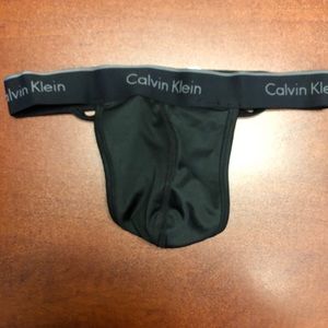 Men’s Calvin Klein Y-back thong.